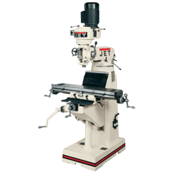 Jet Milling Machine 690156 Jet JVM-836-1 TPFA-2X Step Pulley Milling Machine 690156
